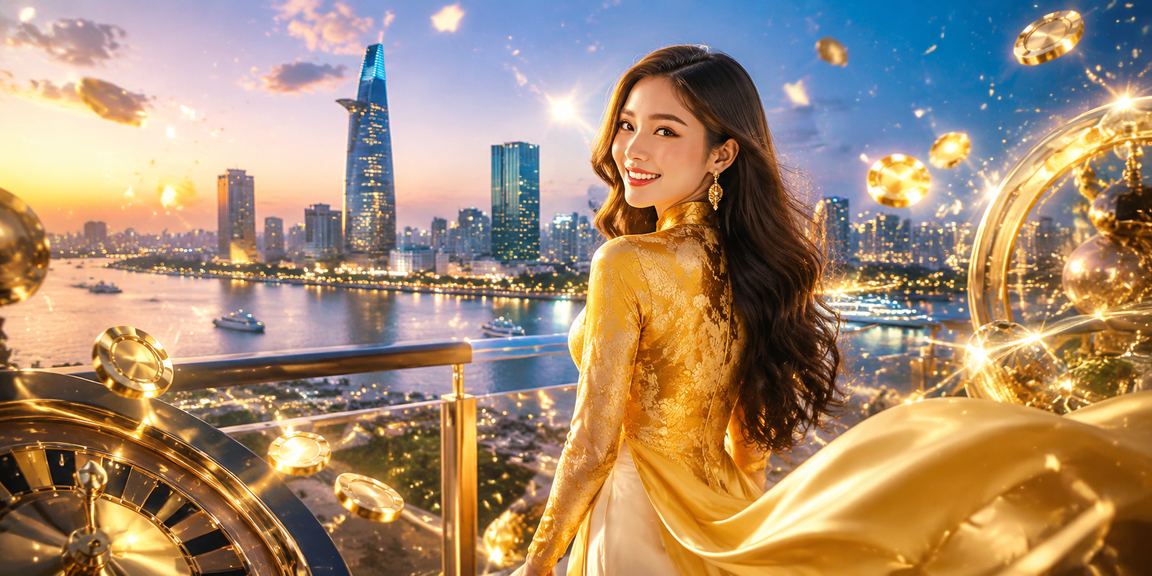 Người chơi Thành phố Hồ Chí Minh trong trang phục áo dài tận hưởng ưu đãi hoàn tiền