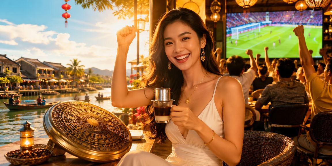 Màn hình casino trực tuyến tại Việt Nam với giao diện tiếng Việt đầy đủ